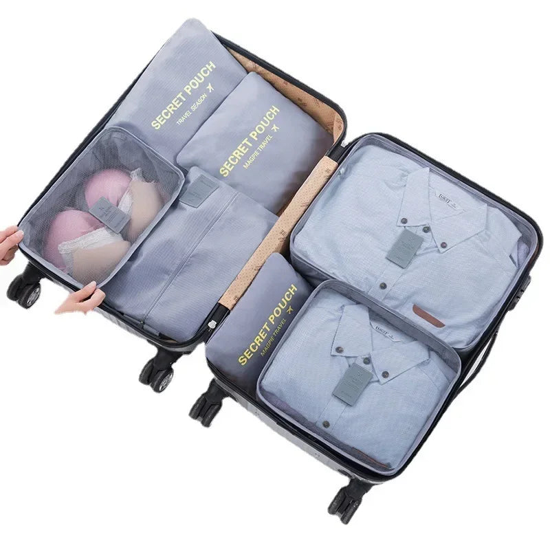 Ensemble organisateur de valise 6 sacs de rangement Petit Déclic, vue 4