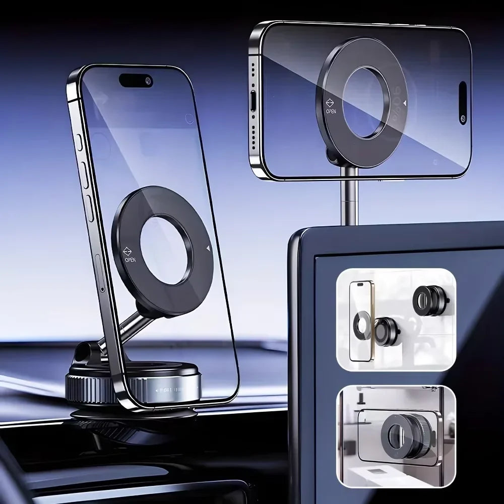 Support téléphone magnétique à ventouse 360° Petit Déclic, vue 1
