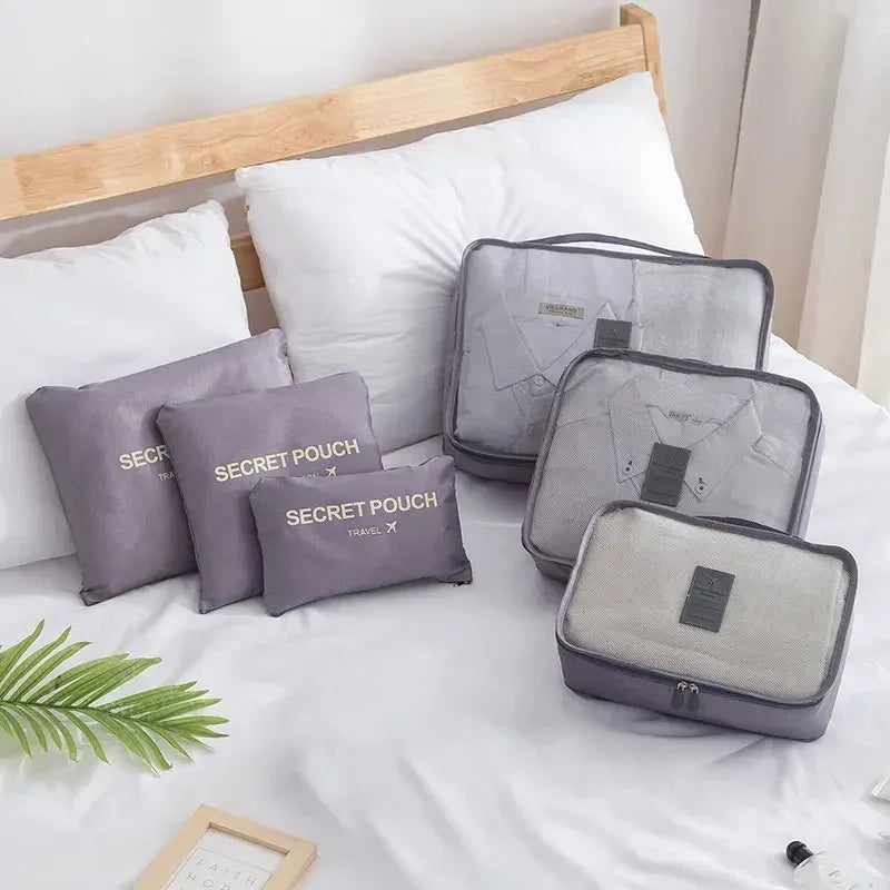 Ensemble organisateur de valise 6 sacs de rangement Petit Déclic, vue 3