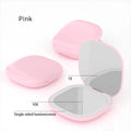 Miroir de poche LED Petit Déclic, grossissement 10X, coloris Rose